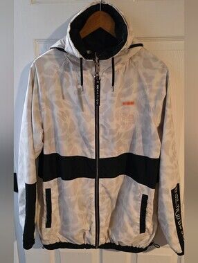 P.E Nation Man Down Jacket Leopard Print Women's XS